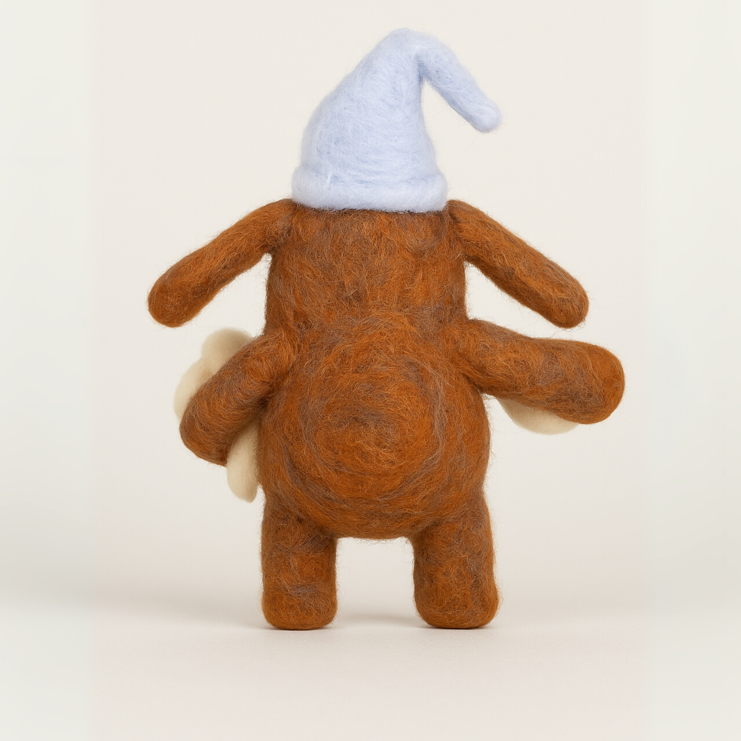 Merlin Müde - Filzfigur aus Wolle (Handmade)