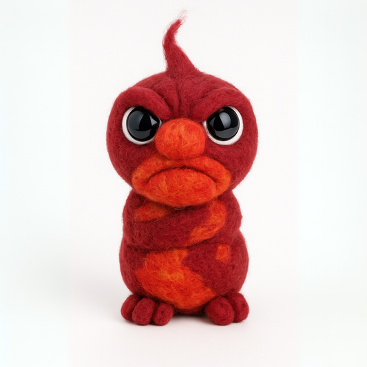 Theo Trotzkopf - Filzfigur aus Wolle (Handmade)