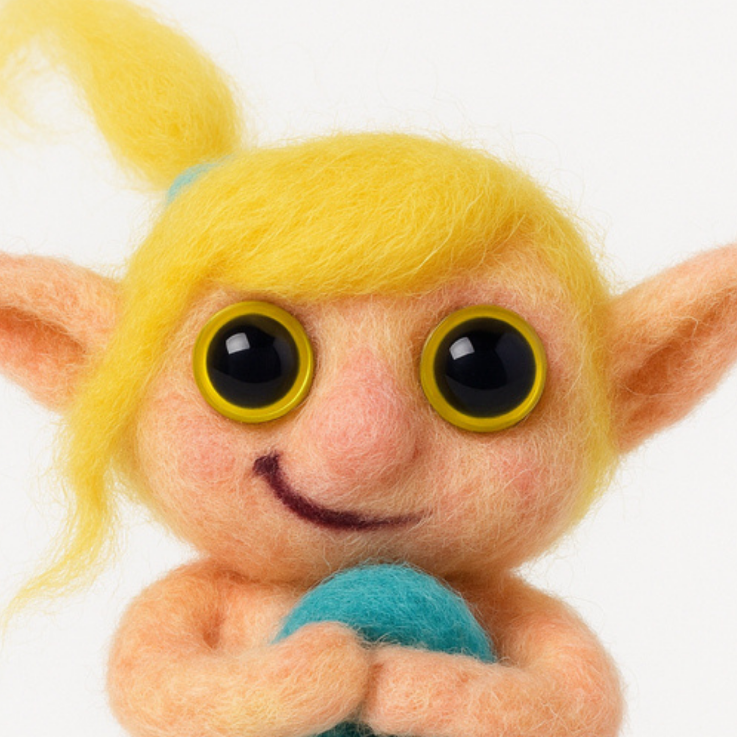 Silke Schüchtern - Filzfigur aus Wolle (Handmade)