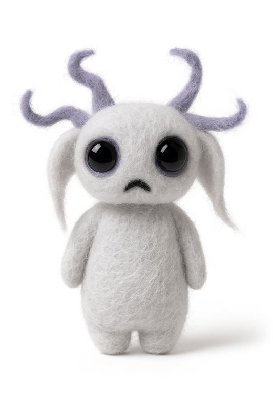 Lina Leere - Filzfigur aus Wolle (Handmade)