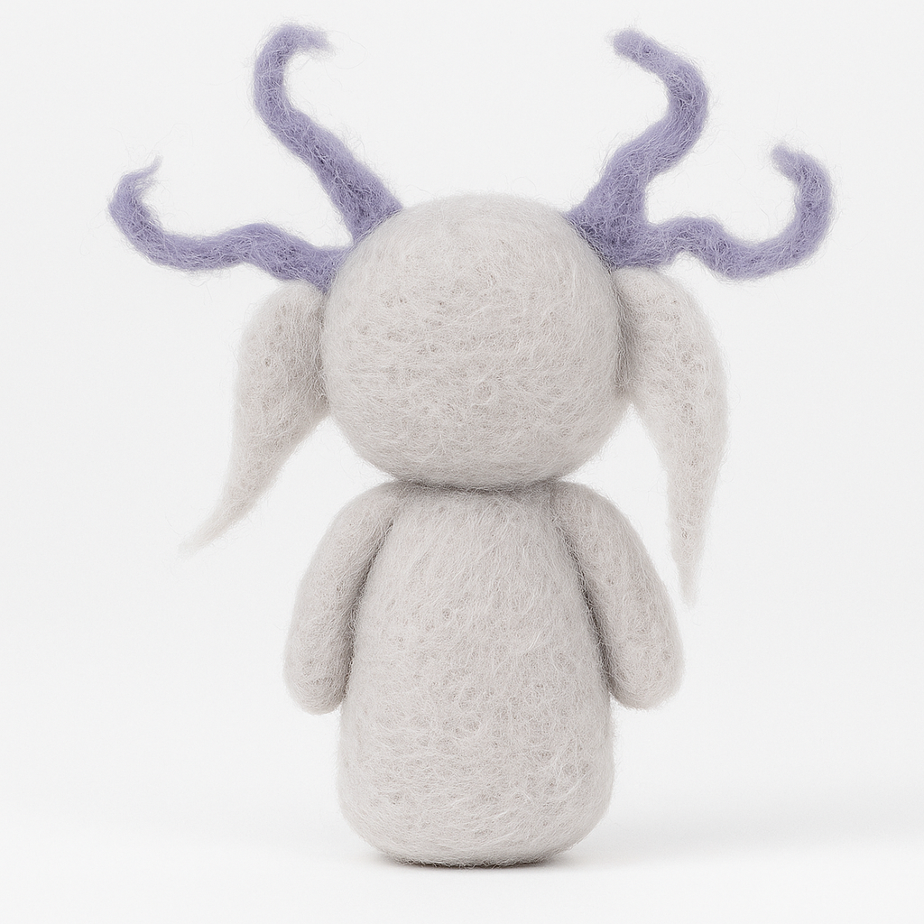 Lina Leere - Filzfigur aus Wolle (Handmade)