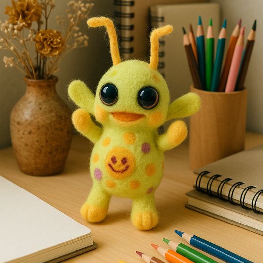 Frauke Fröhlich - Filzfigur aus Wolle (Handmade)