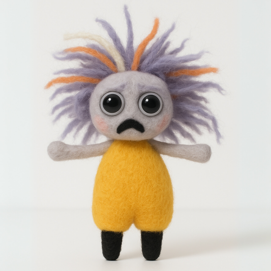 Ozzie Overload - Filzfigur aus Wolle (Handmade)