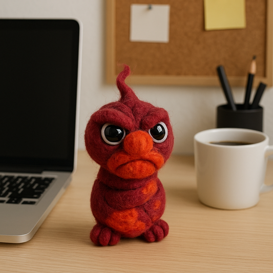 Theo Trotzkopf - Filzfigur aus Wolle (Handmade)