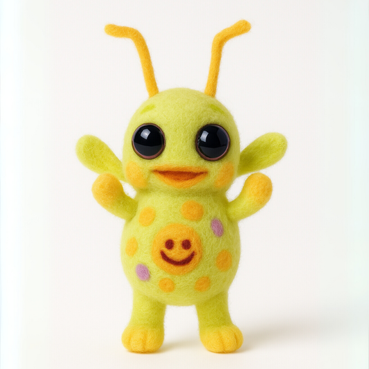 Frauke Fröhlich - Filzfigur aus Wolle (Handmade)