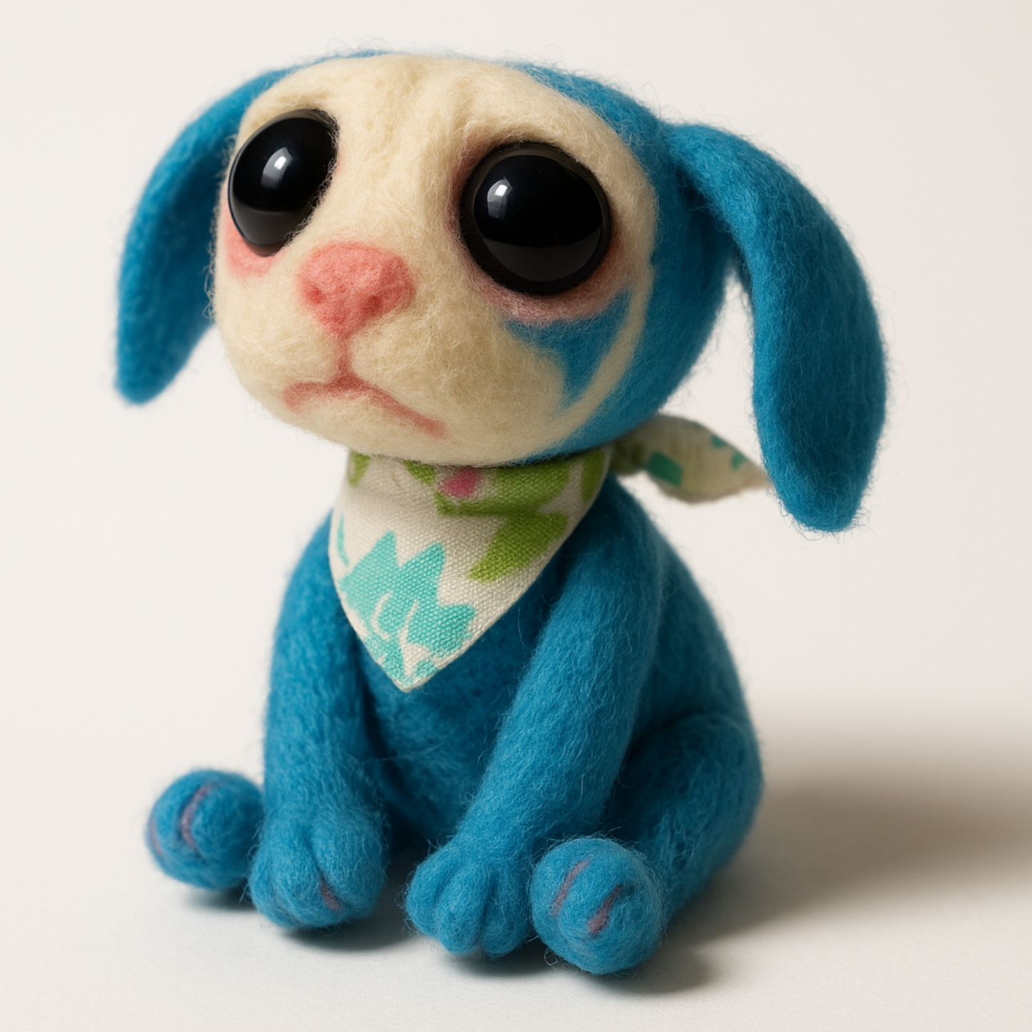 Tillmann Traurig - Filzfigur aus Wolle (Handmade)