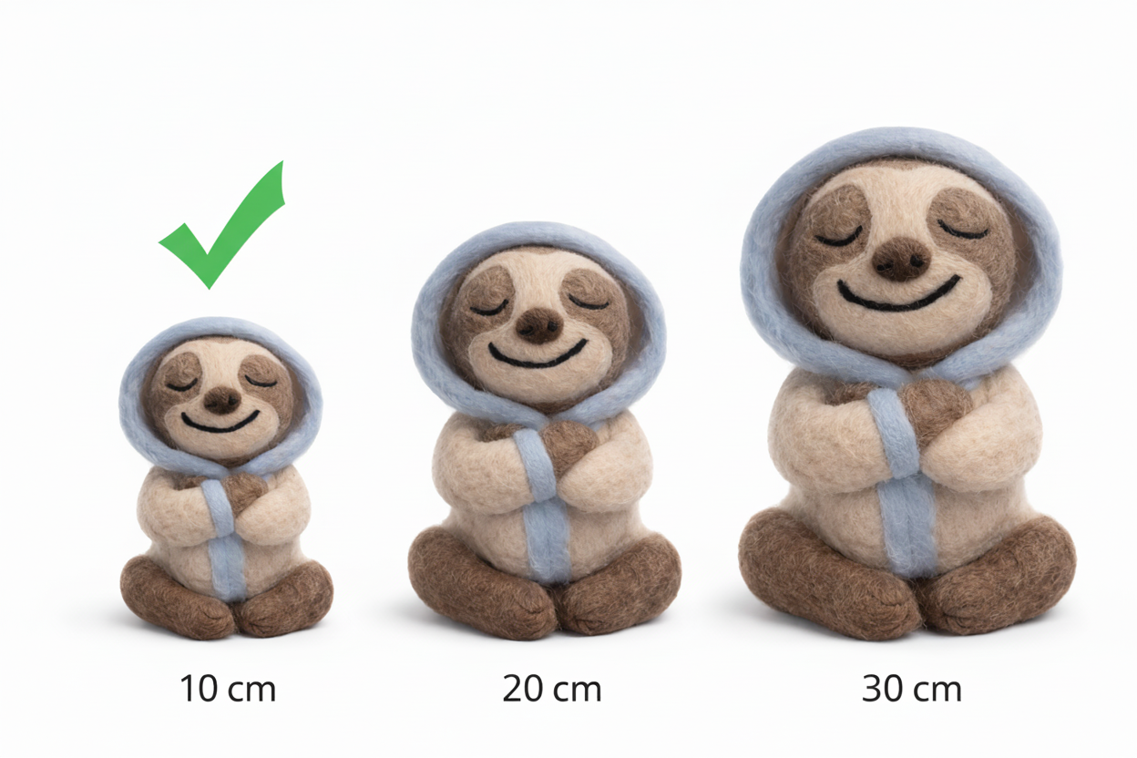 Lumi-Filzfigur klein