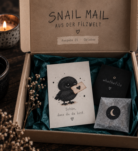 Snail Mail aus der Filzwelt – Ausgabe 01 · Oktober